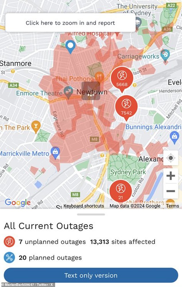 Mehr als 13.000 Haushalte und Unternehmen im inneren Westen Sydneys sind aufgrund heftiger Unwetter in der Stadt ohne Strom