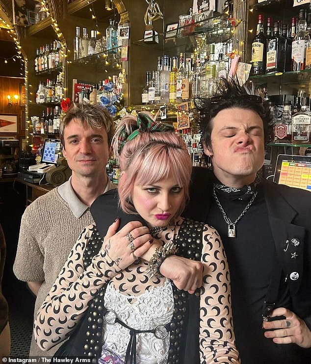 It's been known to be visited by musicians like Wolf Alice, as reported by The Guardian in an interview, and newer faces like YUNGBLUD (right), who has featured on the pub's Instagram
