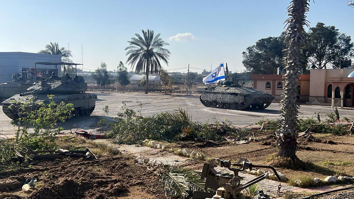 Israelische Streitkräfte dringen in den Grenzübergang Rafah ein
