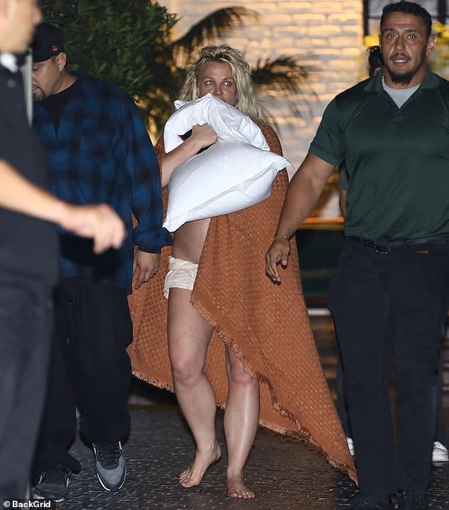 Who would ever let their child be a star? Britney Spears may be the ultimate example of such exploitation, but she is hardly alone. (Above) Spears seen barefooted outside the Chateau Marmont in Los Angeles on Thursday, May 2
