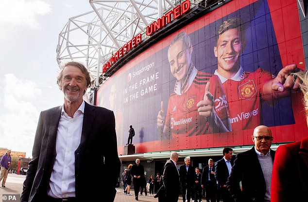 Sir Jim Ratcliffe, Britain's second wealthiest man - according to the latest edition of the nation's rich list - recent bought a 25% stake in football club, Manchester United