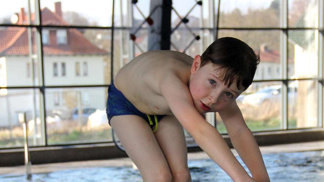 Starting blocks: Oskar likes the possibility of adjustability, especially for competitions.