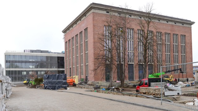 Munich's new cultural center: Nearing completion: The Bergson in Aubing will be completely completed in the coming months.  The new large Munich cultural center can be reached by S-Bahn (Langwied station) or by car.