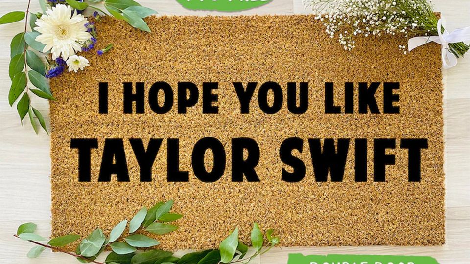 Taylor Swift doormat