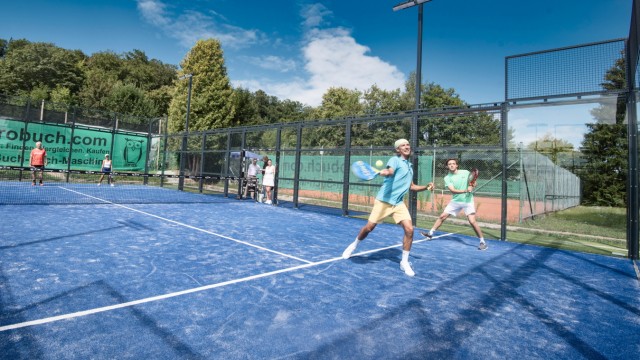 Tips for the weekend: Padel has been played at the former Lang tennis facility in Starnberg for some time.