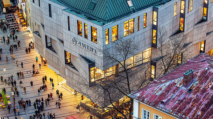 At Galeria – here the branch on Marienplatz in Munich – the lights go out once again.
