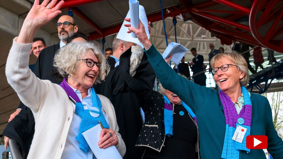 Swiss Climate Seniors: Climate protection is now a human right