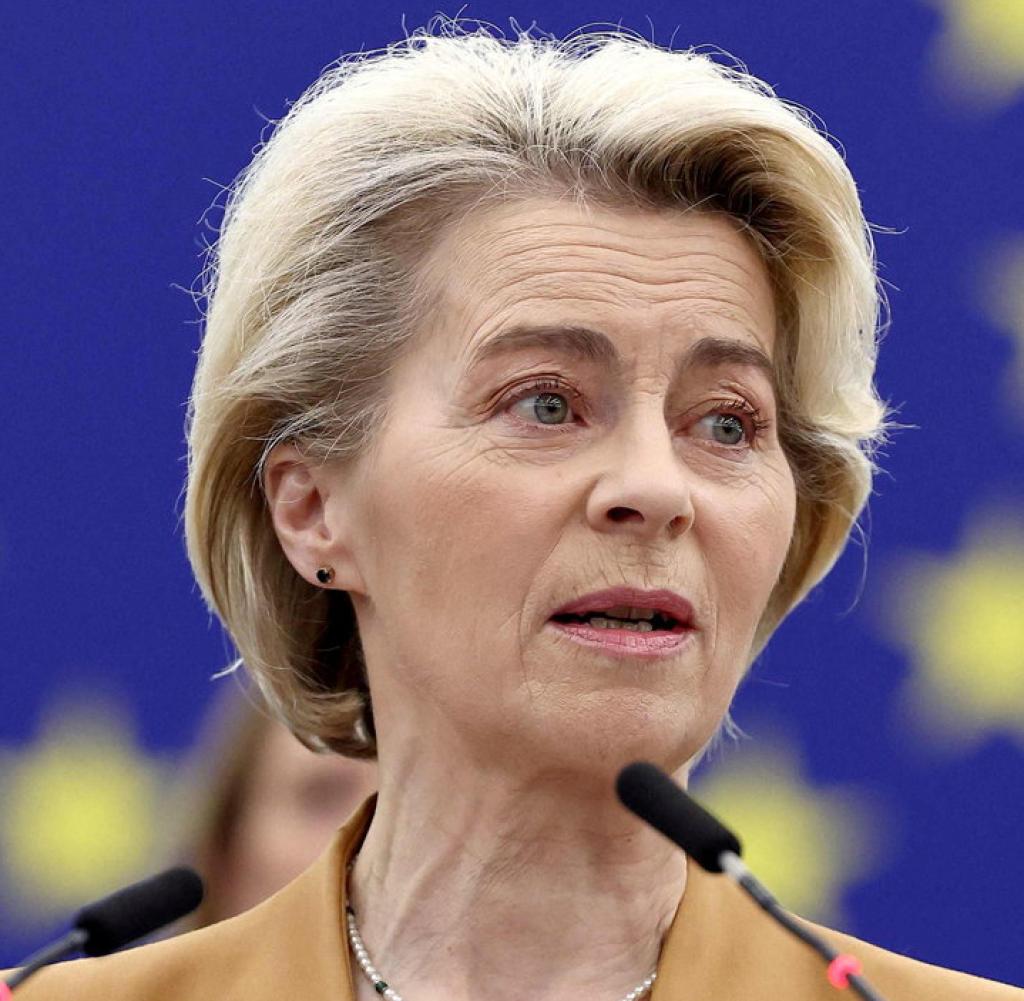 EU Commission President von der Leyen (CDU);  WELT editor Dorothea Siems