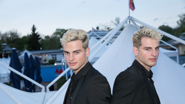 Tennis event: They are also GNTM candidates: the twins Julian and Luka Cidic.