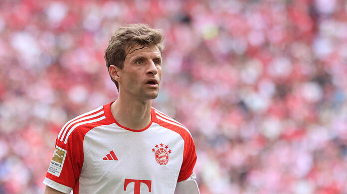 Led FC Bayern onto the field as captain against Regensburg.