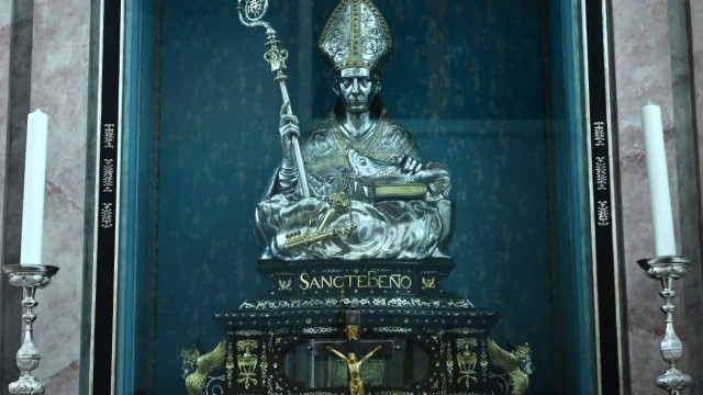 Anniversary of the archdiocese: The remains of Munich's patron saint, St. Benno, also rest in the Cathedral of Our Lady.