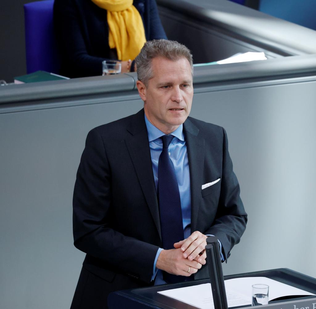 Petr Bystron giving a speech in the Bundestag (archive photo)