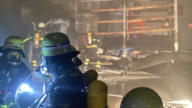 Middle Ring in Munich: The reason for the fire in the van was probably a technical defect.
