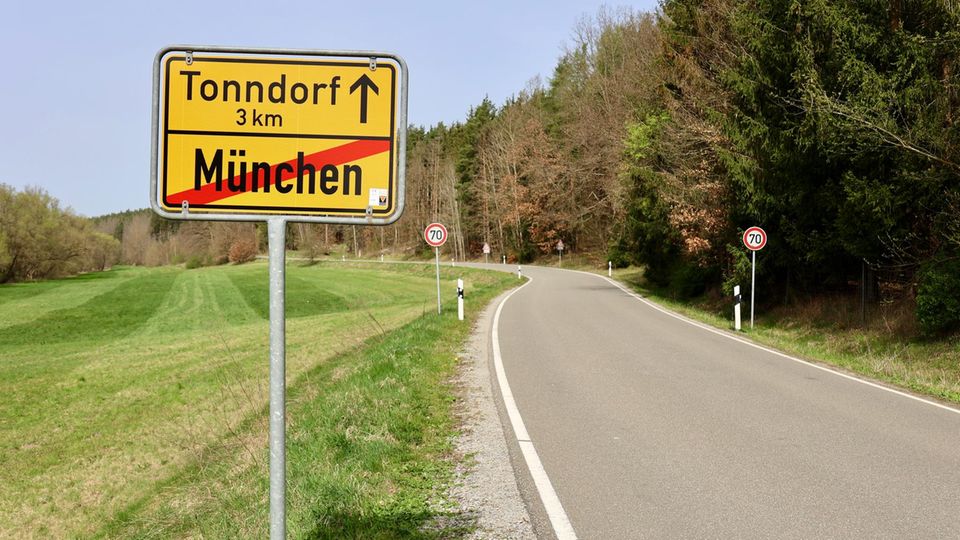 Munich is also in Thuringia.  However, the village only has around 100 inhabitants.
