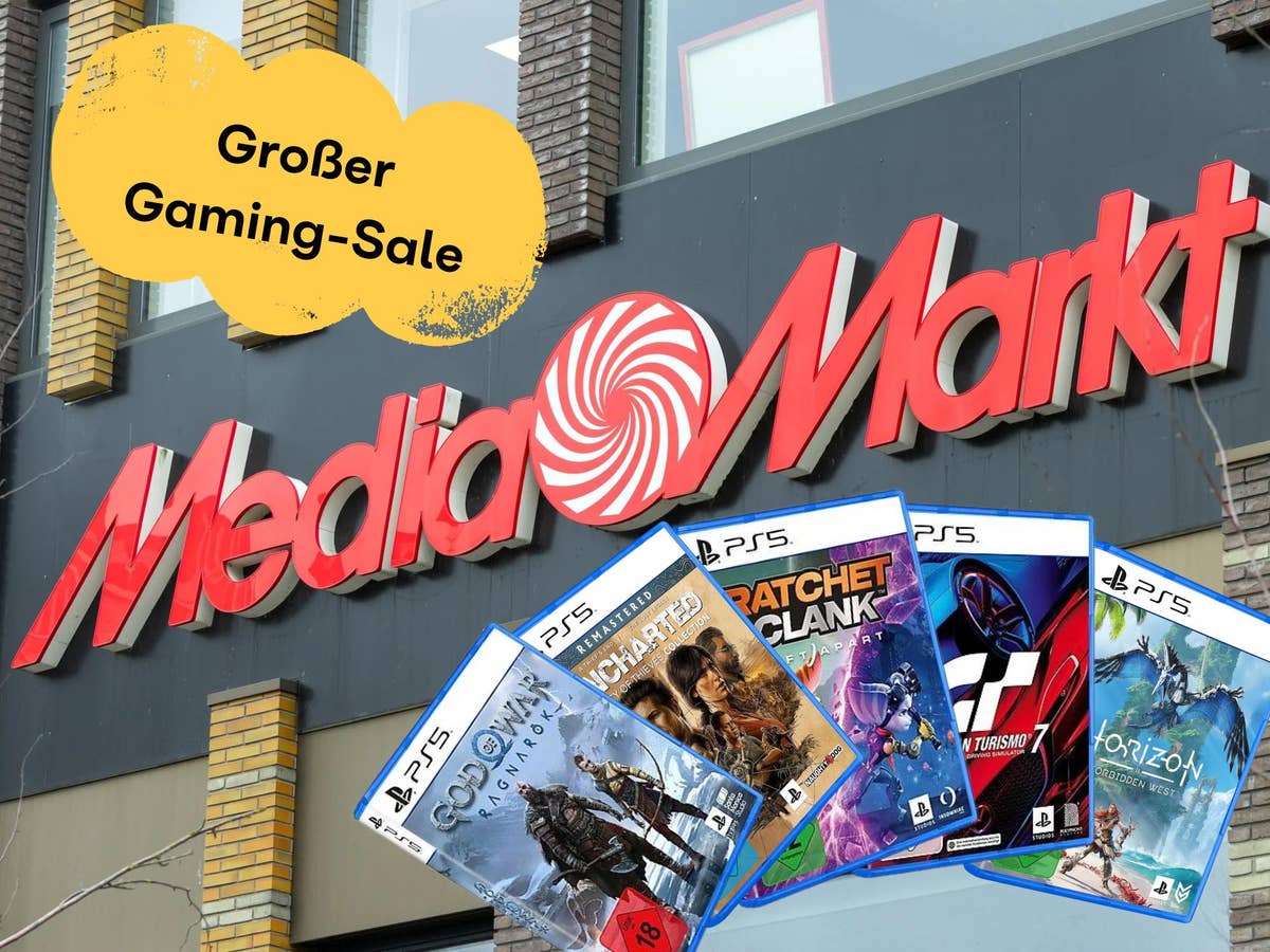 PS5 and PS4 Games - Big gaming sale at MediaMarkt