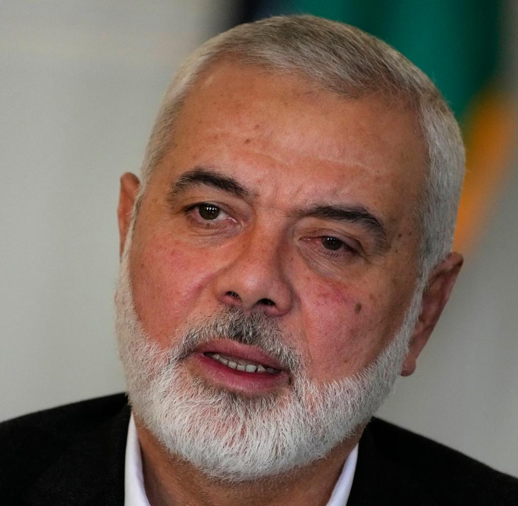 Hamas leader Haniya in Tehran