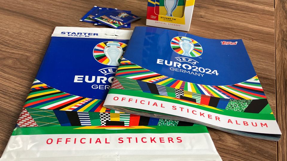 Sticker album for the European Football Championship 2024