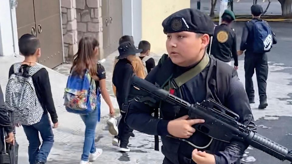 Children Behind Guns: A Look Inside Mexico's First Army for Children
