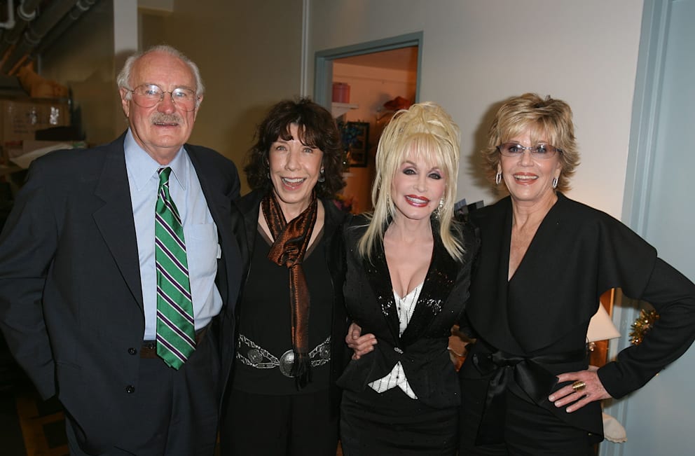 Dabney Coleman, Lily Tomlin, Dolly Parton und Jane Fonda (v.l.)